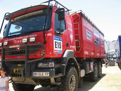 Dakar 2011: Primeras imágenes en La Rural