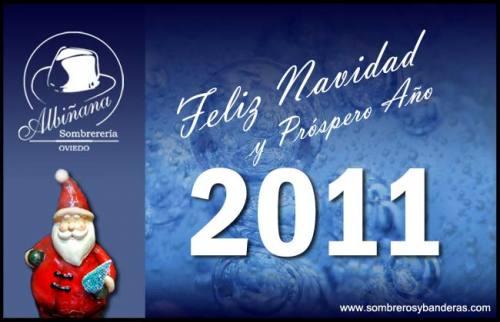 Feliz 2011 - Sombrerería Albiñana