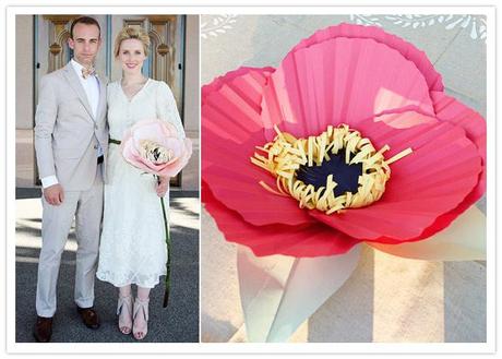 Diy: flor de papel gigante