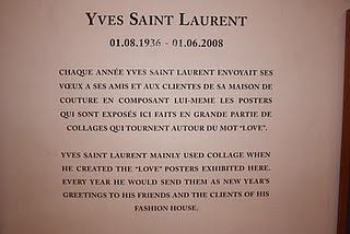 Yves Saint Laurent en los Jardin Majorelle