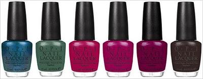 NUEVAS COLECCIONES DE ESMALTES, OPI Y CHINA GLAZE.