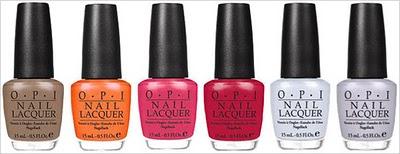 NUEVAS COLECCIONES DE ESMALTES, OPI Y CHINA GLAZE.