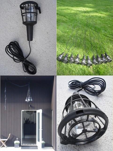 Diy: Lámpara de techo con lámparas portátiles de taller