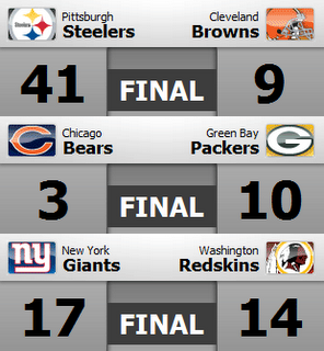 Resultados y clasificaciones: week 17 (final temporada regular)