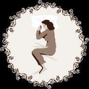 Dormir de medio lado y en posición fetal es la mejor para la espalda