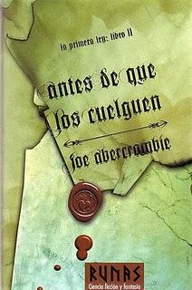 'Antes de que los cuelguen', de Joe Abercrombie