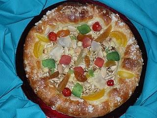 PIZZA DE REYES DULCE