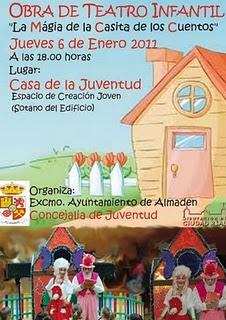 Teatro infantil: La magia de la casita de los cuentos