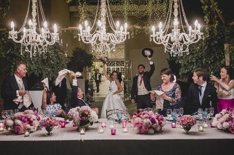 LAIA y  EDGAR: UNA ELEGANTE BODA CON CHISTERA