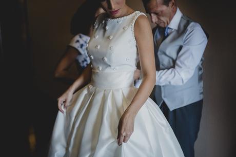 LAIA y  EDGAR: UNA ELEGANTE BODA CON CHISTERA
