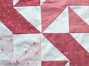 Bloque Quilt half square triangle