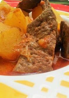 Hígado de Ternera con Patatas de mi Madre