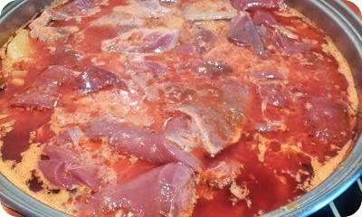 Hígado de Ternera con Patatas de mi Madre