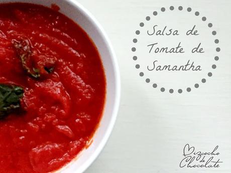 Salsa de tomate de Samantha!