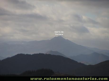 Vista de la Sierra de Peña Manteca