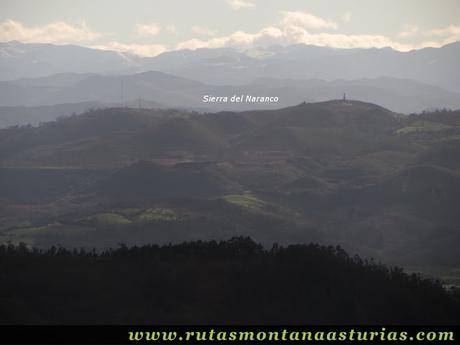 Vista de la Sierra del Naranco