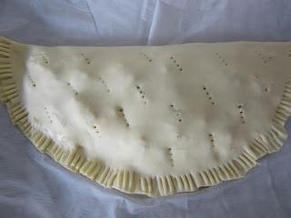 CRESTA GIGANTE DE MANZANA, CANELA Y SEMILLAS DE SÉSAMO AL JENGIBRE.