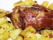 Confit pato horno patatas