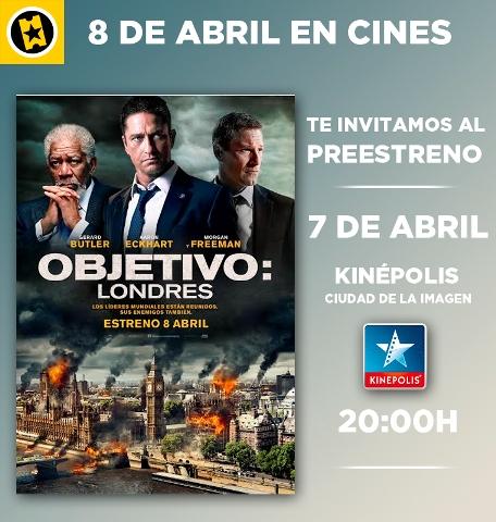 preestreno de Objetivo Londres decabo