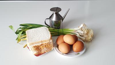 CANASTILLAS DE PAN DE MOLDE CON REVUELTO DE AJETES