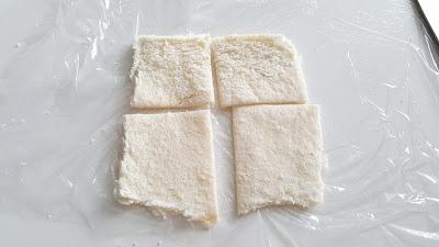 CANASTILLAS DE PAN DE MOLDE CON REVUELTO DE AJETES