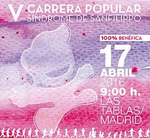 V CARRERA POPULAR SINDROME DE SANFILIPPO V CARRERA POPULAR SINDROME DE SANFILIPPO