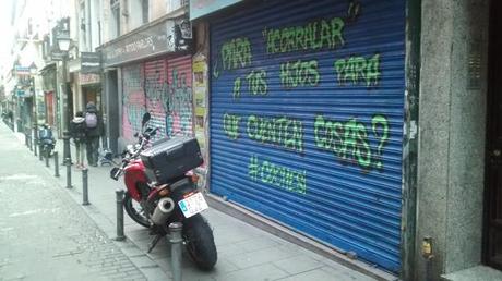 #ParaQuéQuieresUnCoche, el hashtag que ha inundado las calles de Madrid