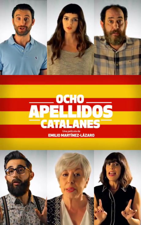 Tráilers, afiche y fecha de estreno en #Argentina y #Chile de #OchoApellidosCatalanes