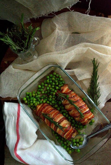 Pechuga de pollo rellena con guisantes, no hay quien se resista Pechuga de pollo rellena con guisantes, no hay quien se resista