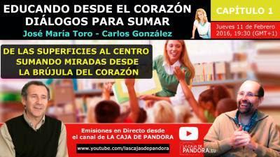 “EDUCANDO DESDE EL CORAZÓN: DIÁLOGOS PARA SUMAR”. Coloquio on-line en directo