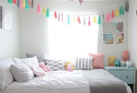 Ideas para decorar las paredes de un dormitorio infantil