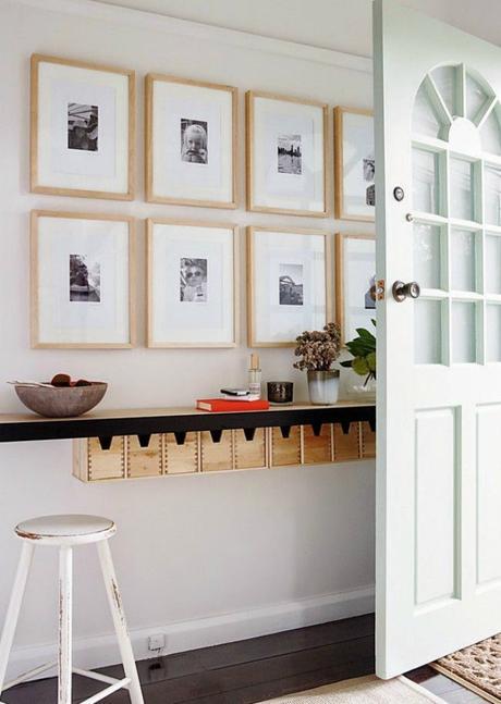 Como decorar una entrada pequeña