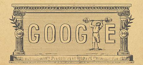 Doodle por el 120 aniversario de los Juegos Olímpicos (modernos)
