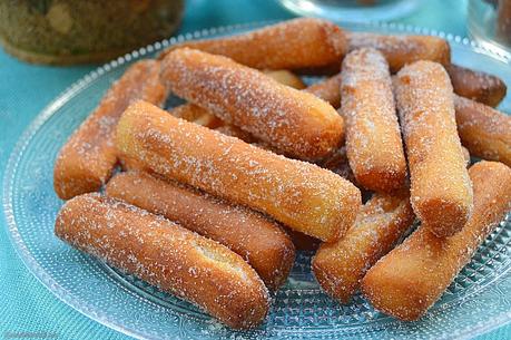 Palotes de limón y leche condensada