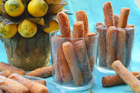 Palotes de limón y leche condensada