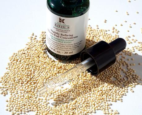Night Refining Micro-Peel Concentrate de Kiehl's; la quinoa en nuestra piel