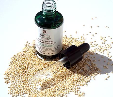 Night Refining Micro-Peel Concentrate de Kiehl's; la quinoa en nuestra piel
