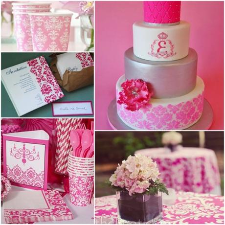 El damasco también puede ser de color rosa - Foto: www.damask.com.au