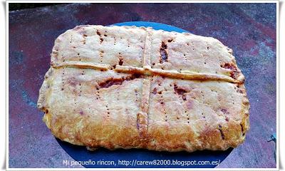 Empanada de atún y pimientos