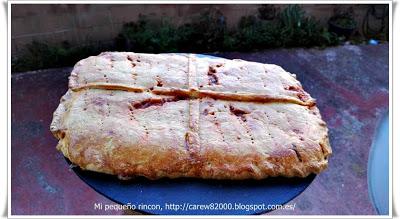 Empanada de atún y pimientos