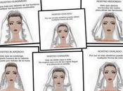 Velo novia, según rostro.