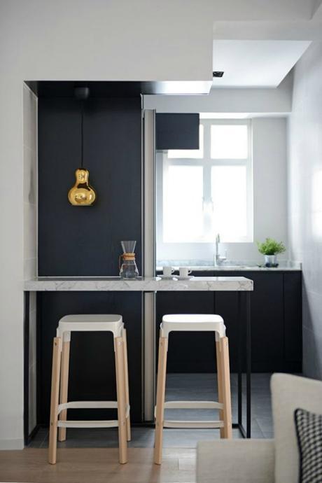 Deco: Cocinas con mármol blanco