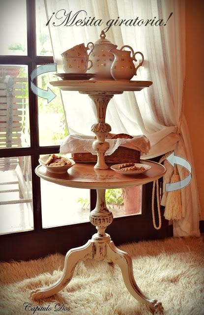 Una mesita original...