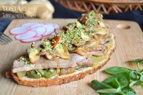 Tosta de Ternera Oriental