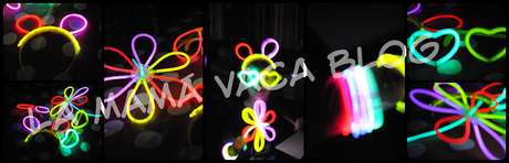 Ideas para un cumpleaños diferente: Las pulseras fluorescentes