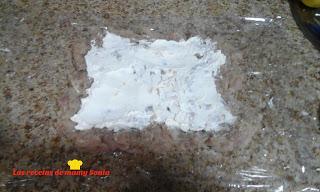 ROLLOS DE CARNE PICADA RELLENOS EN VAROMA EN THERMOMIX