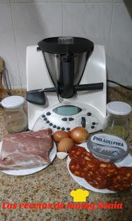 ROLLOS DE CARNE PICADA RELLENOS EN VAROMA EN THERMOMIX