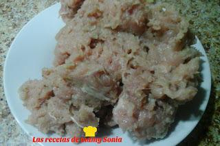 ROLLOS DE CARNE PICADA RELLENOS EN VAROMA EN THERMOMIX