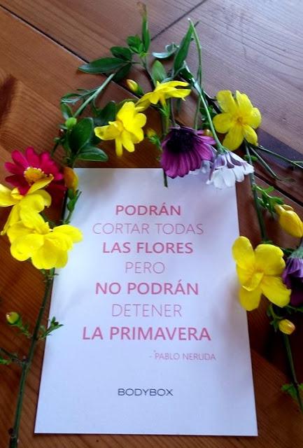 ¡Hola primavera! Bodybox Abril.