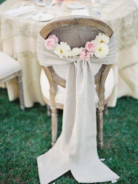 Obsessed with this simple and #bohemian chair decor @xoxobride: 
